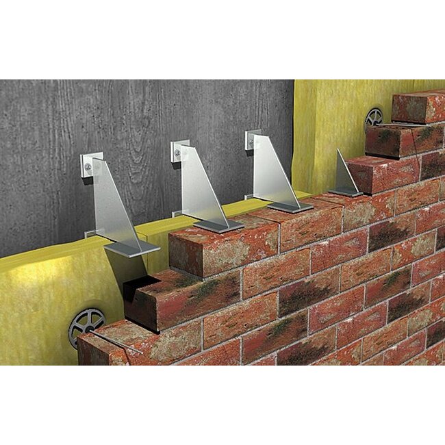 Fischer ISO-schijf | Isolatieschotel Rozet | Zachte Isolatie | 100 stuks