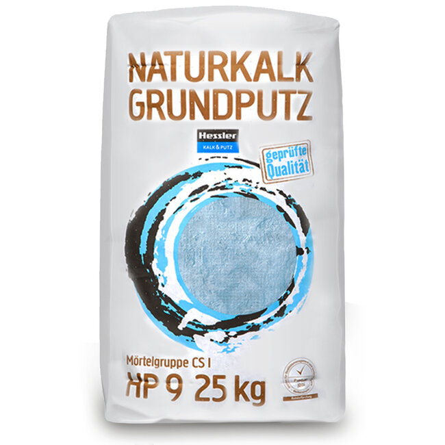 Hessler HP9 kalkstuc / WEM kalkstuc universeel | raapmortel (25 kg)