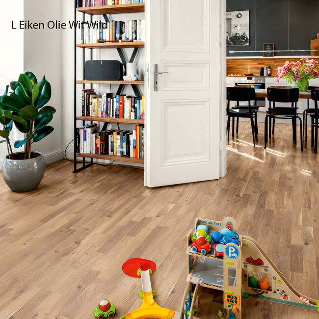 Berg & Berg Berg & Berg Eiken L Wild Wit