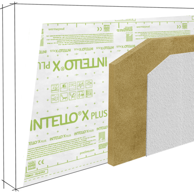 Pro Clima Intello X Plus | UV-bestendige Gewapende Damprem