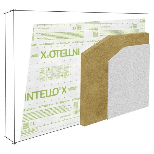 Pro Clima Intello X Connect | UV-bestendig Zelfklevende Zones | 1,50x50m 75m2