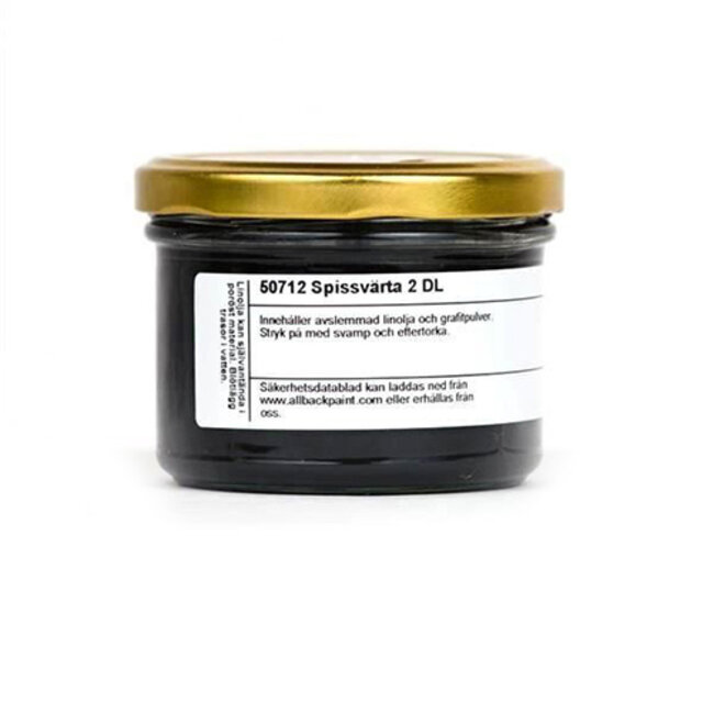 Allbäck  Allbäck Lijnolieverf kachelzwart