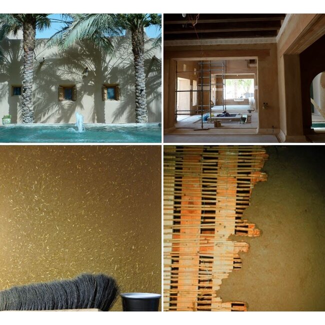 Tierrafino Base S1 Leem | met Stro | Wit / Lichtgrijs | Aardvochtig | Bigbag