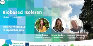 Webinar terugkijken "Biobased Isoleren" 