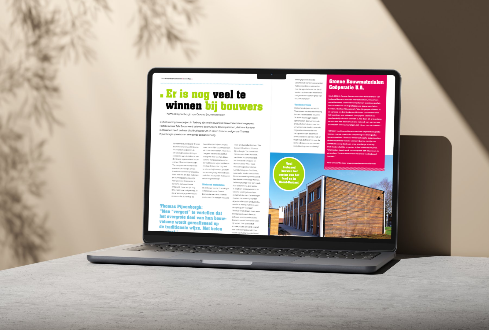 "Er is nog veel te  winnen bij bouwers" - interview met Bouwen in Gelderland