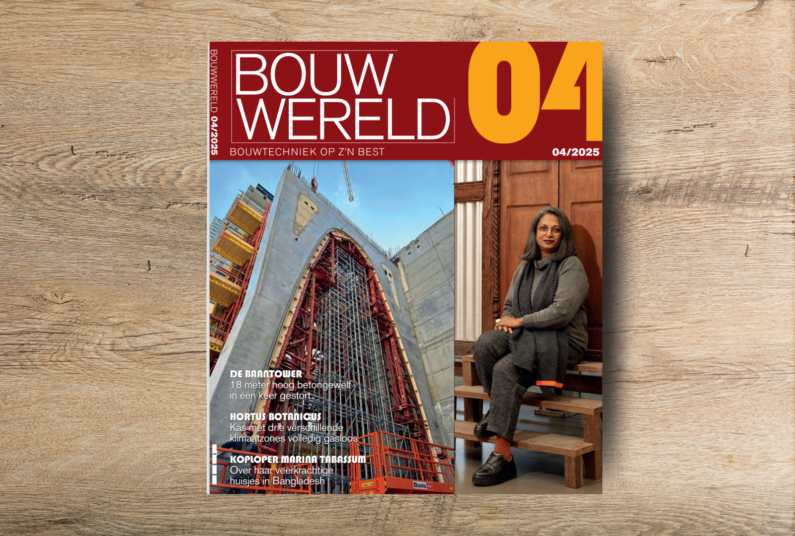 Bouwwereld #04 2025: Begane grondvloer op basis van kalkhennepisolatie