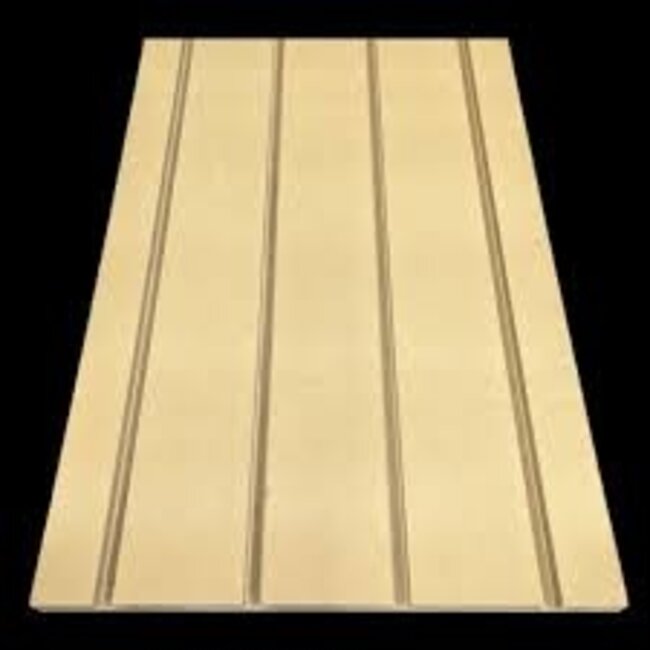 WEM  Houtvezel Montageplaat | Recht | 30mm | 100 x 50cm | 0.5m2