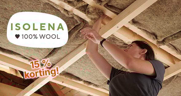 ISOLENA Schapenwolisolatie