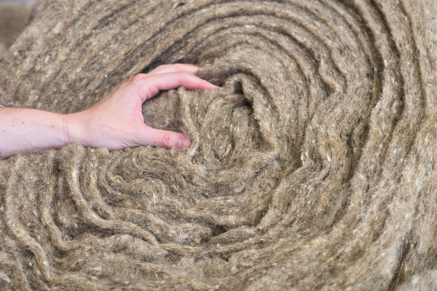 Schapenwolisolatie in de praktijk - van monument tot modern design