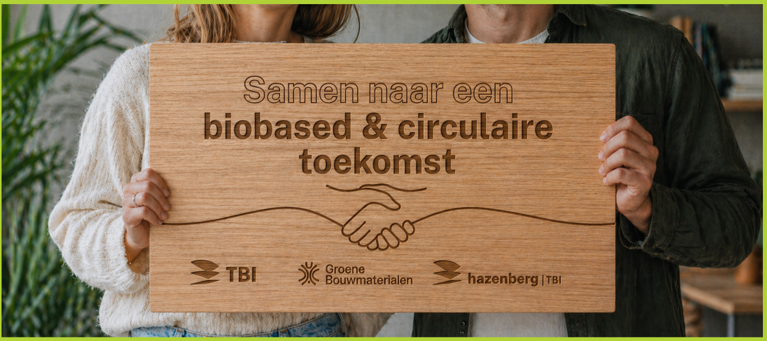 TBI en Bio Bouwgroep verdiepen samenwerking voor biobased bouwen