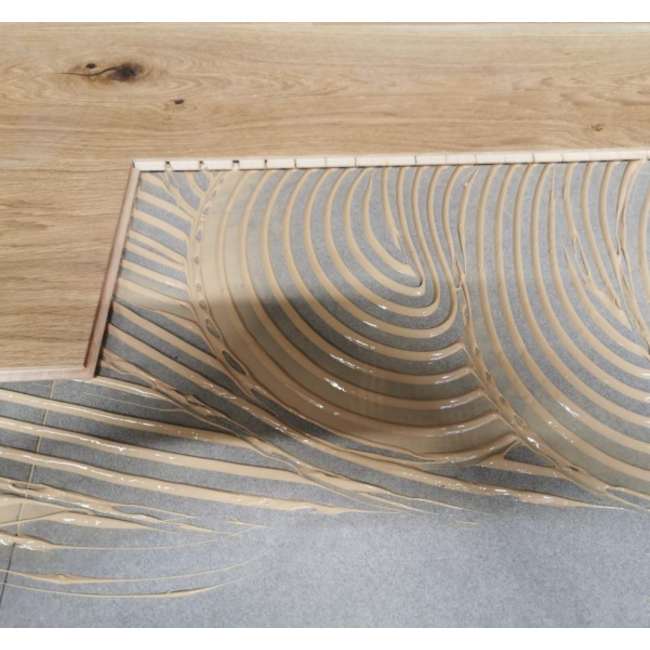 WEM  Houtvezel Montageplaat | Bocht | 30mm | 100 x 50cm | 0.5m2