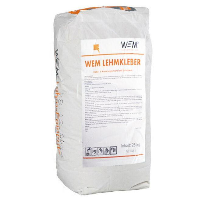 WEM  leem 2in1 hecht- en finishpleister | hechtmortel kleefmortel