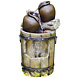 Wasserspiel, grau, inkl. Pumpe, Polystone Wasserspiel, grau, inkl. Pumpe, Polystone