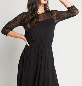 Alice + Olivia Black Cocktail Dress