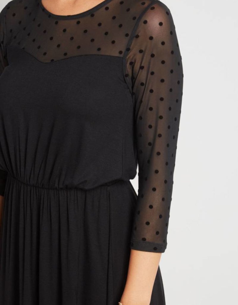 Alice + Olivia Black Cocktail Dress