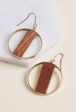 Ink + Alloy Hoop and Bar Earrings