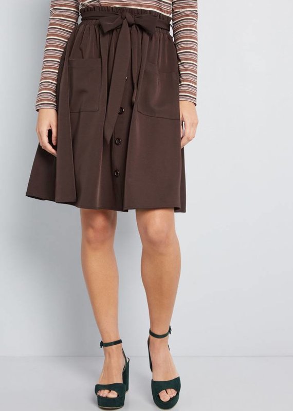 Ella Midi A-Line Skirt