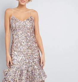 Alice + Olivia Let's Party Sequin Dress