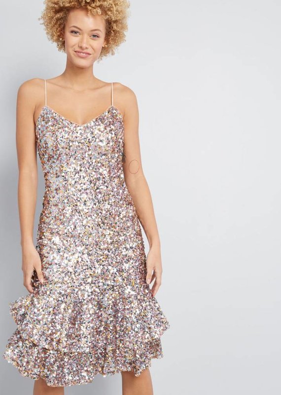 Alice + Olivia Let's Party Sequin Dress