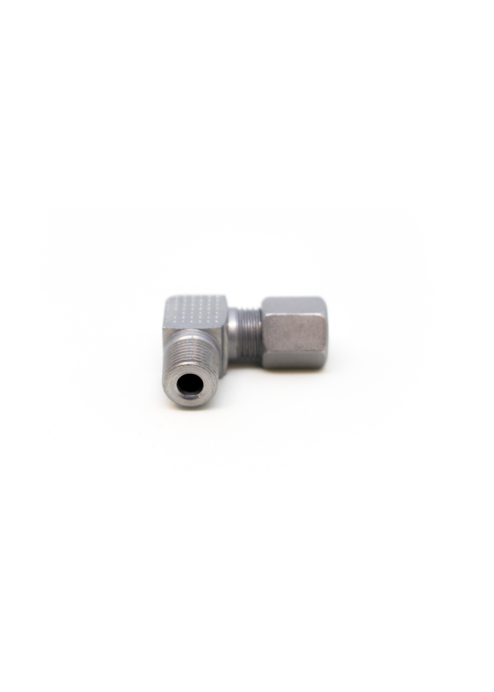 inschroefkoppeling RVS voor 6 mm leiding