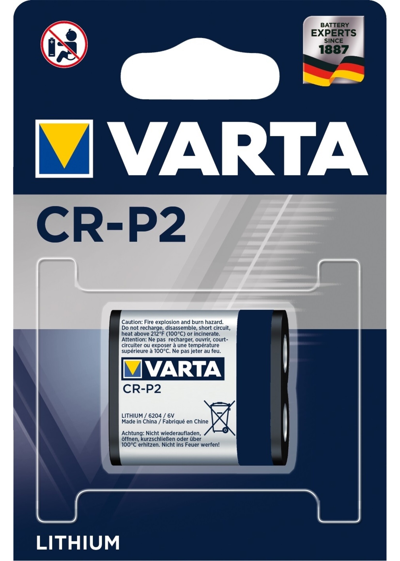 Varta Varta CRP2 Lithium 6V