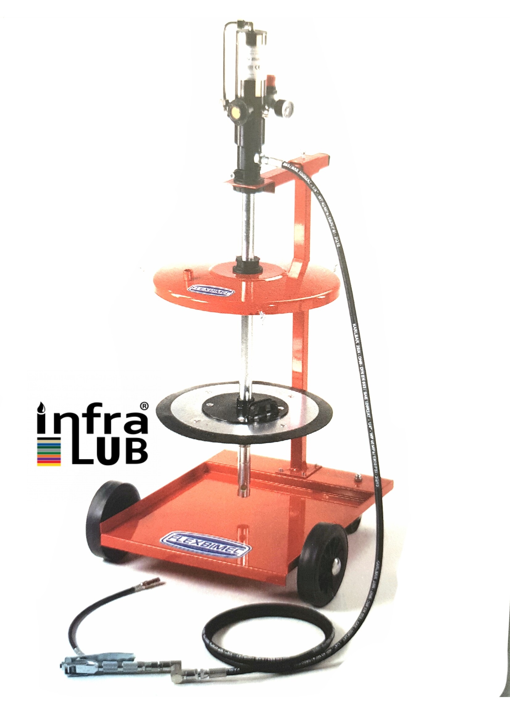 FLEXBIMEC Mobiele Vetpomp Kit voor drum