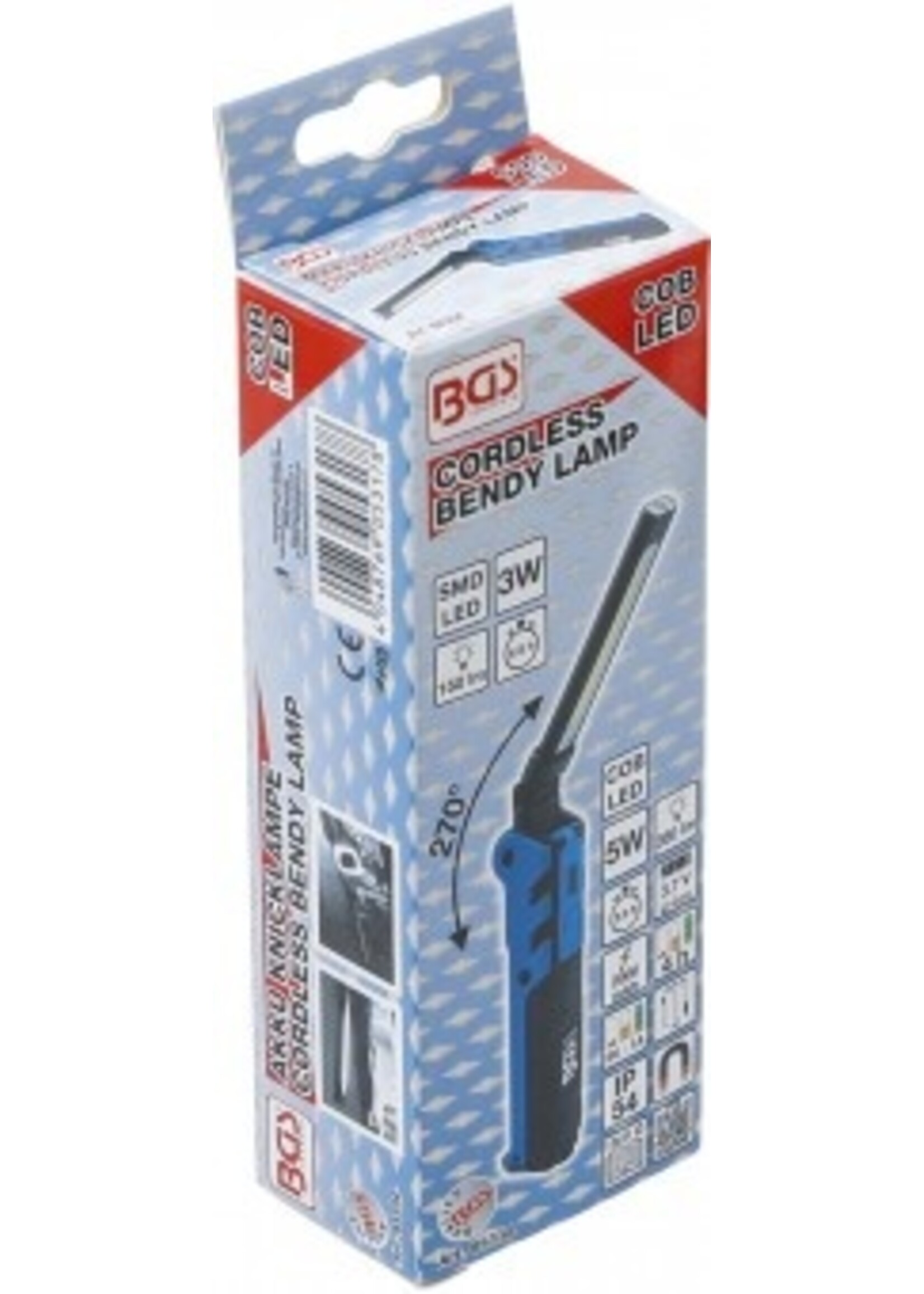 BGS 2 in 1 COB LED Kniklamp