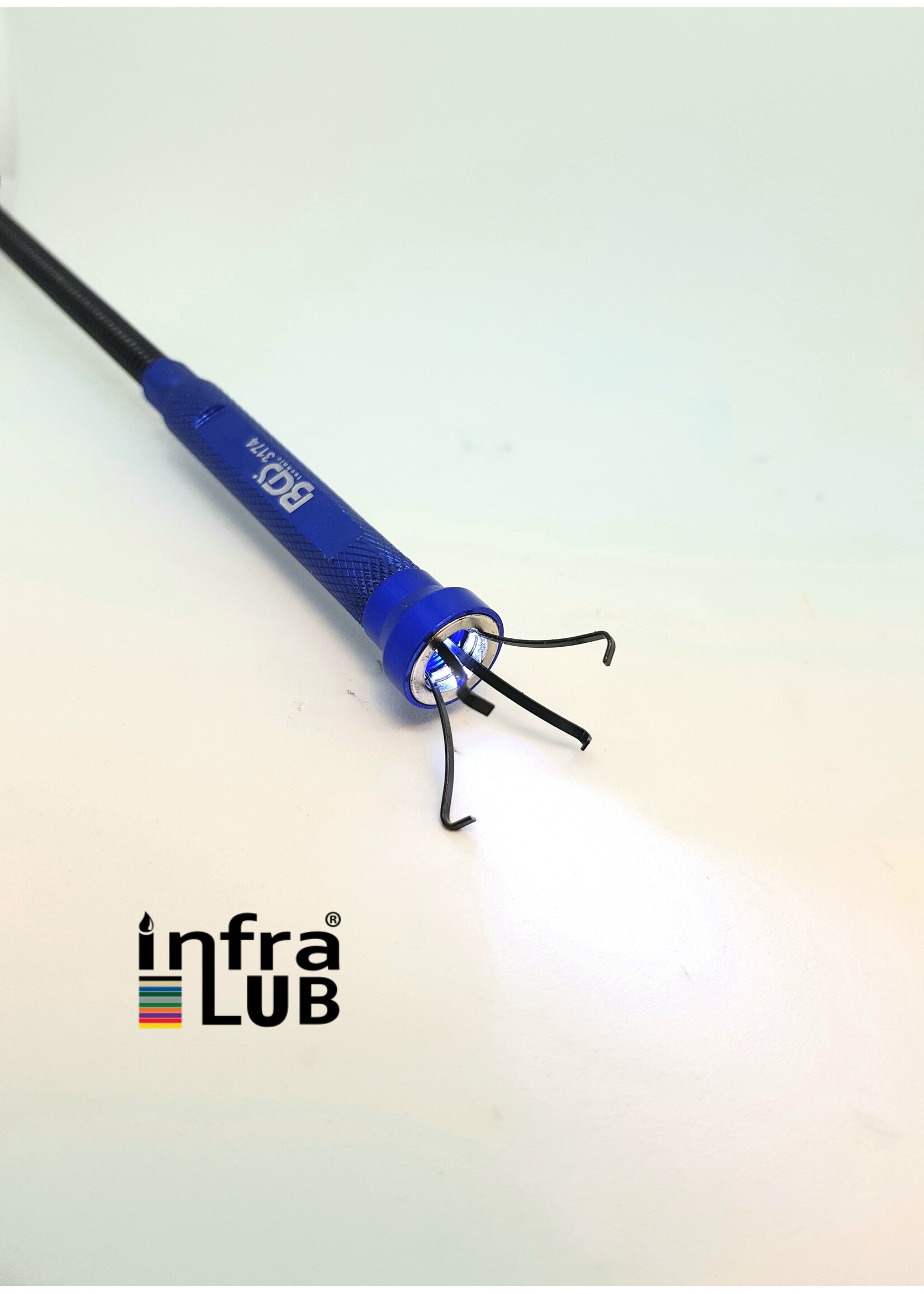 BGS Grijper-lampje-magneet-combi 3 in 1 | 615 mm
