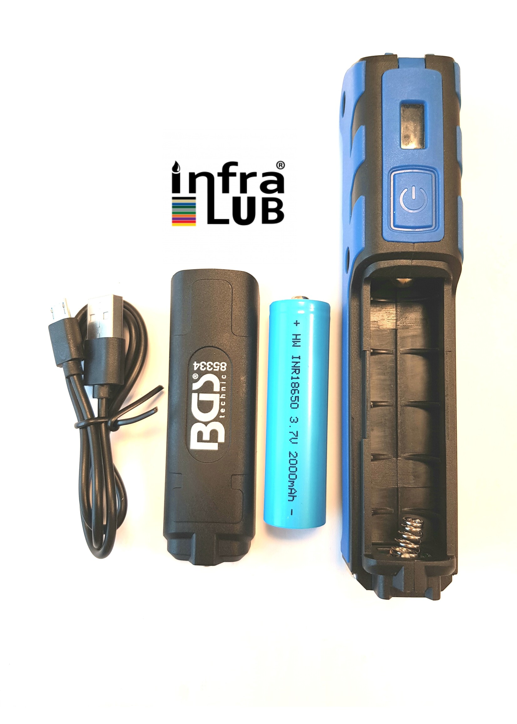 BGS 2 in 1 COB LED Kniklamp