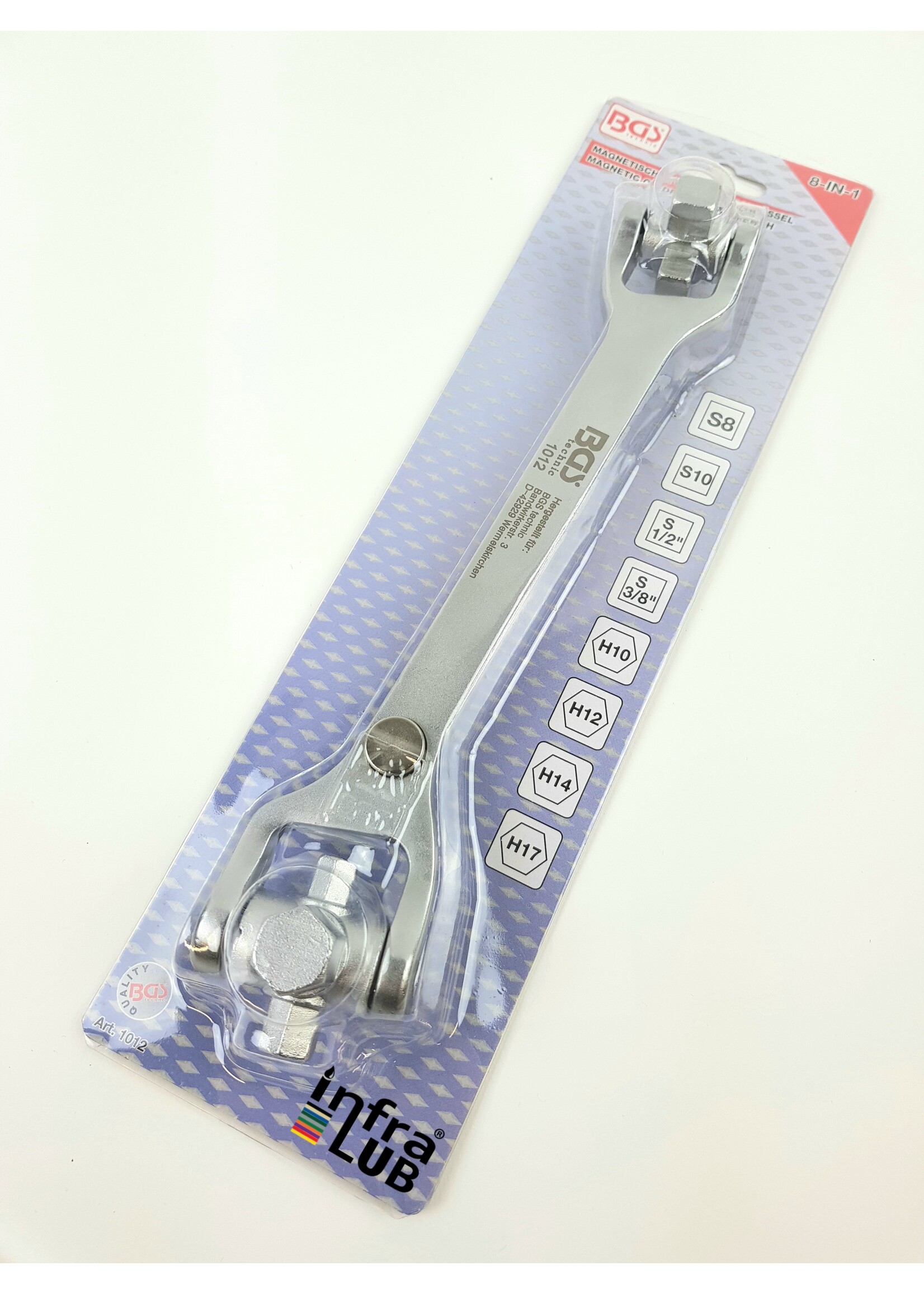 BGS Carterplug sleutel 8 in 1