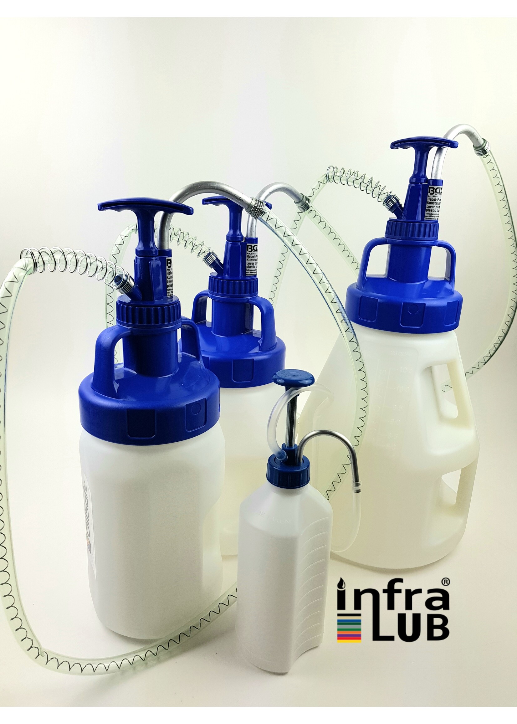 Pompkannen set BleuLine 4 delig