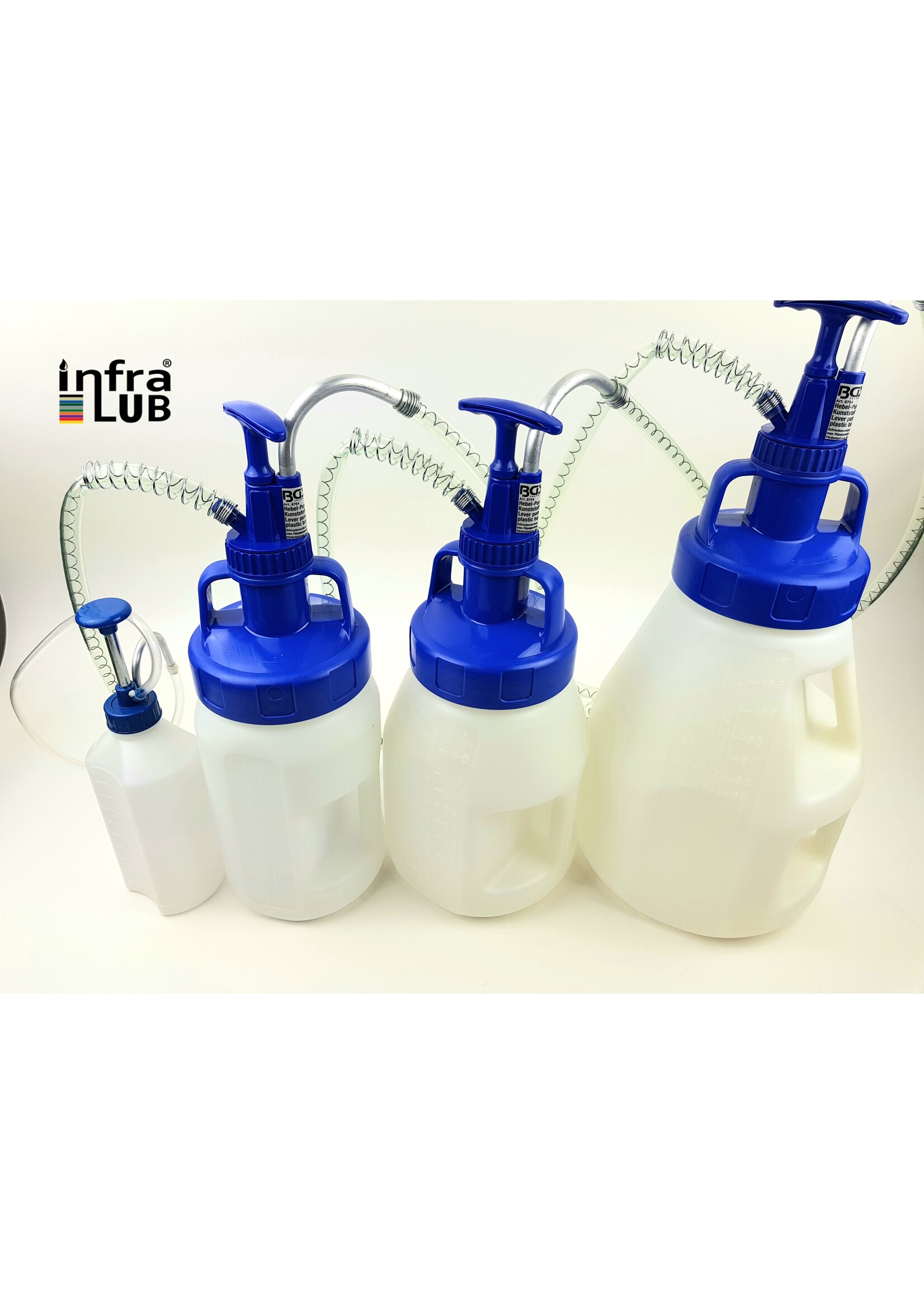 Pompkannen set BleuLine 4 delig