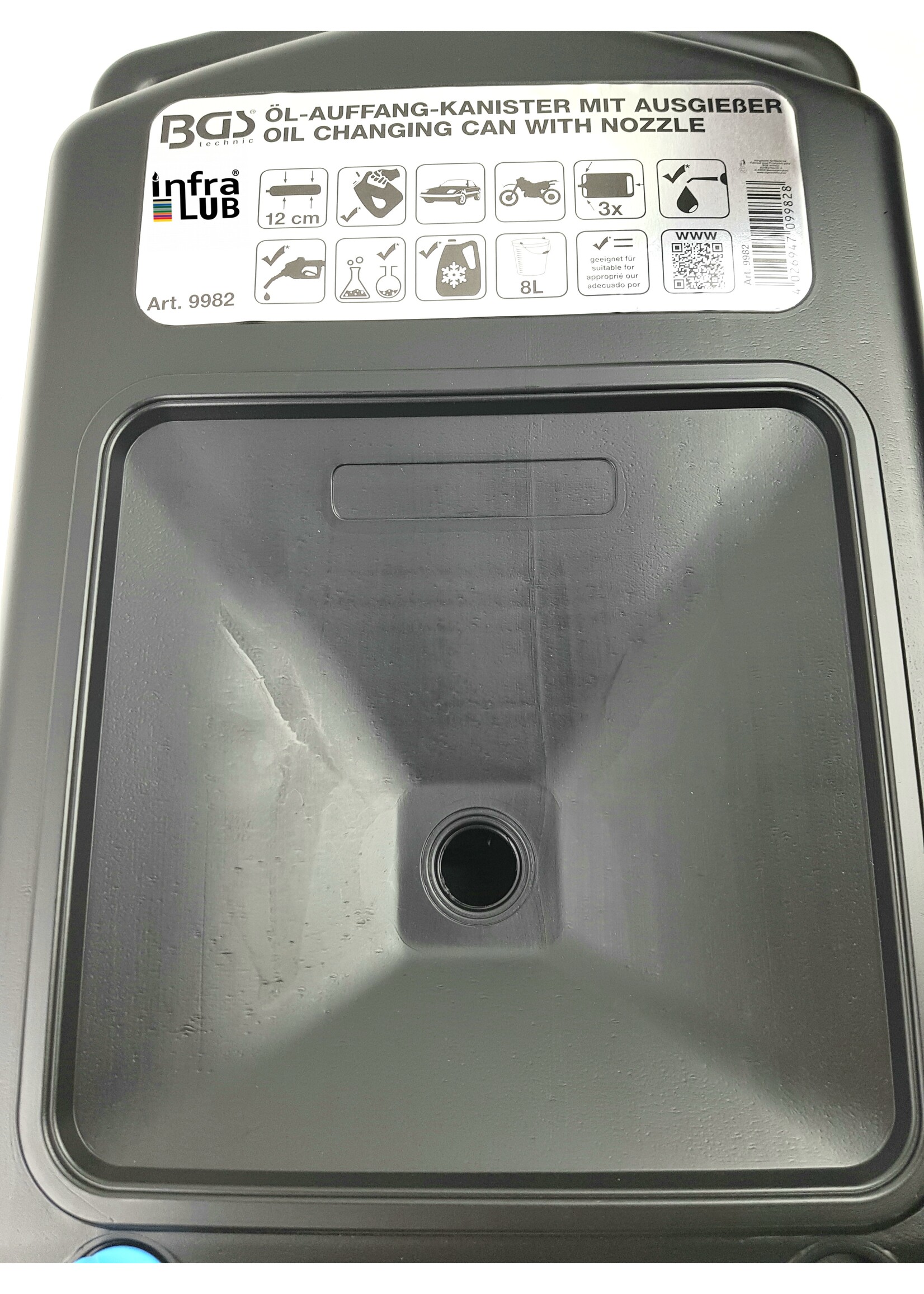 BGS Olie opvang reservoir 8 liter
