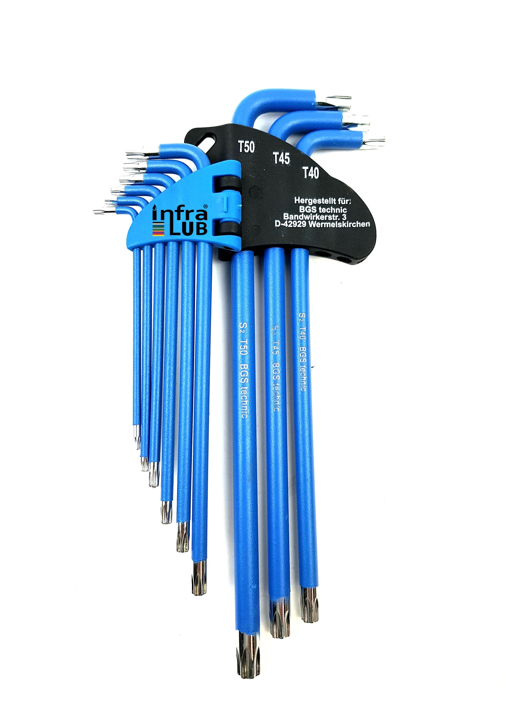 BGS Inbussleutel set Torx extra lang