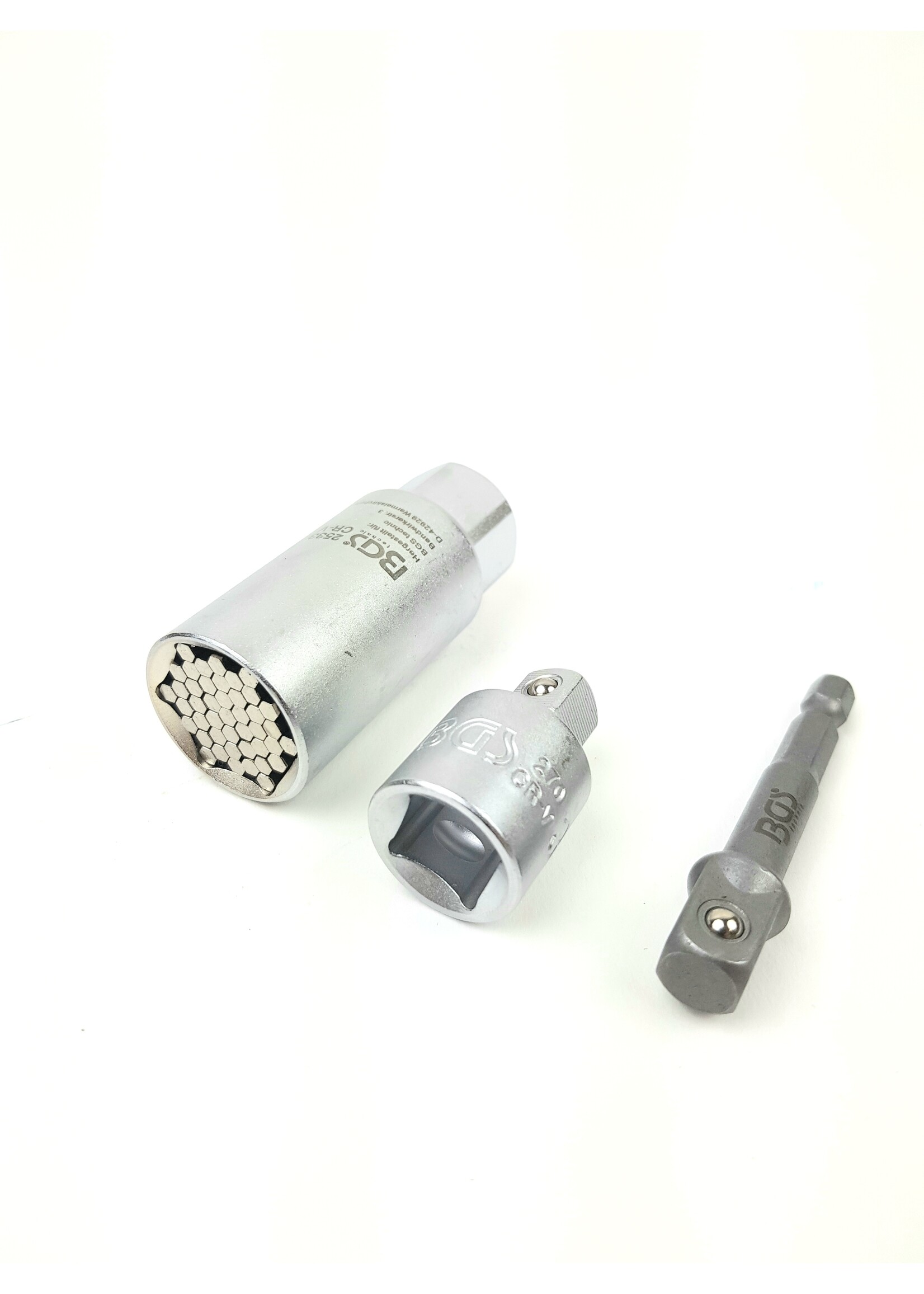 BGS Multi dop 3 delige adapterset 3/8" | 9 - 21 mm