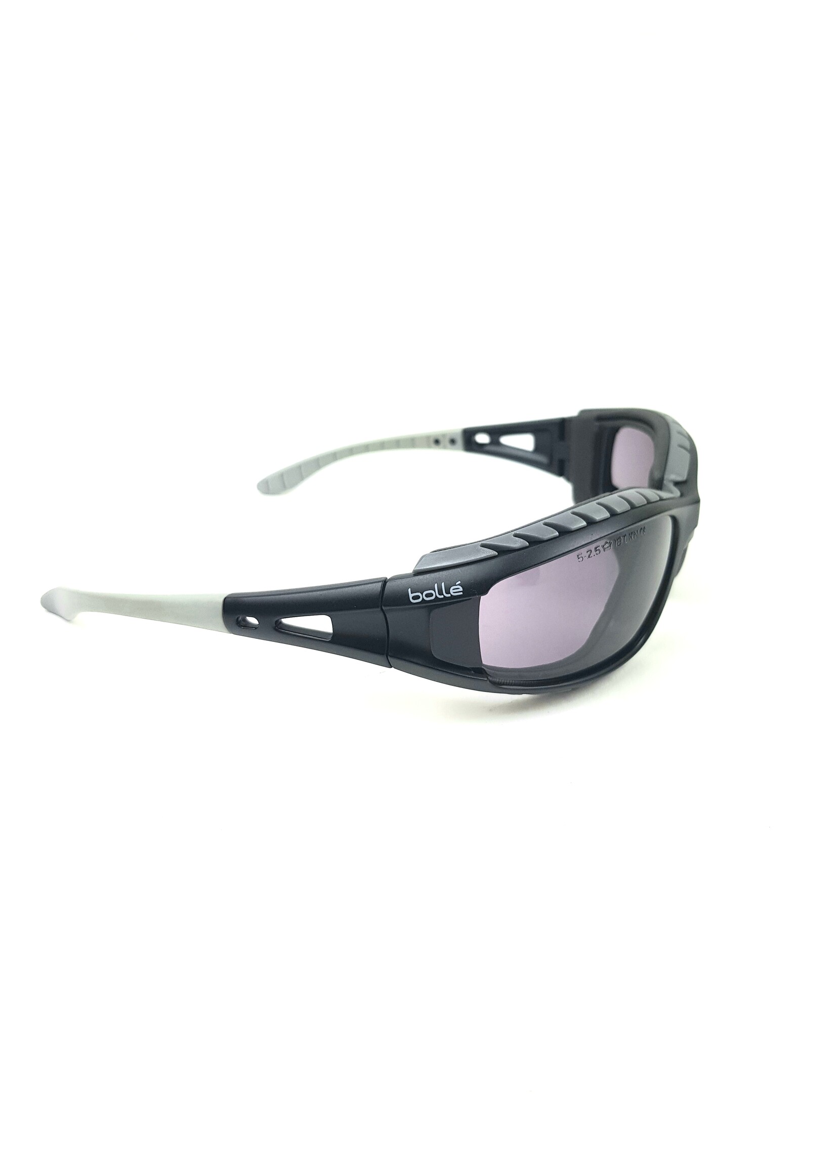 Bollé Safety Bollé Tracker II Tactical Bril grijze smoke lens platinum zwart