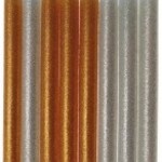 BGS Lijmpatronen Ø 11 mm goud zilver/metallic