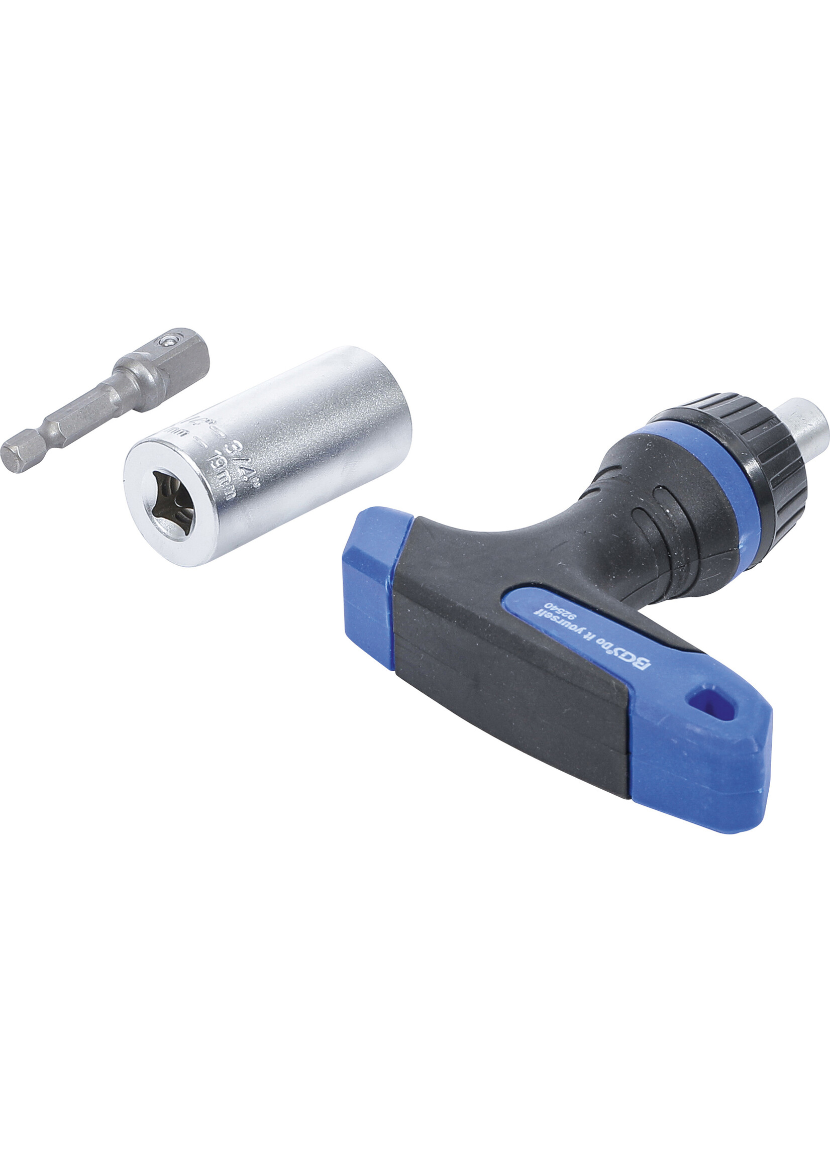 BGS Multi-dop  adapterset T-ratelhandgreep 3-delig