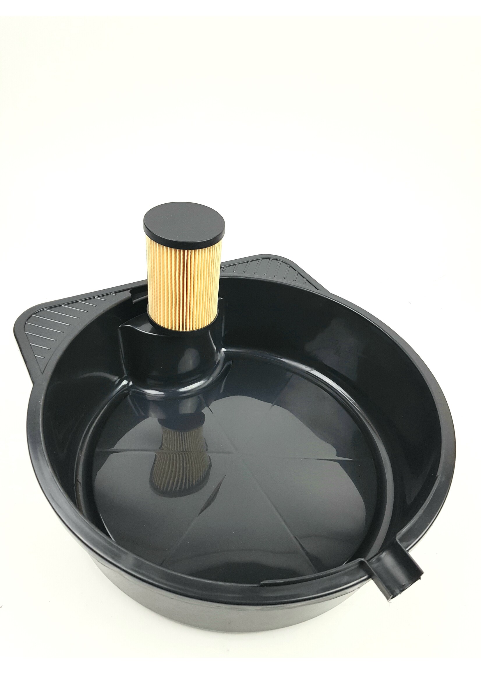 BGS Oil Tub / Drip Pan with Nozzle | 8 l
