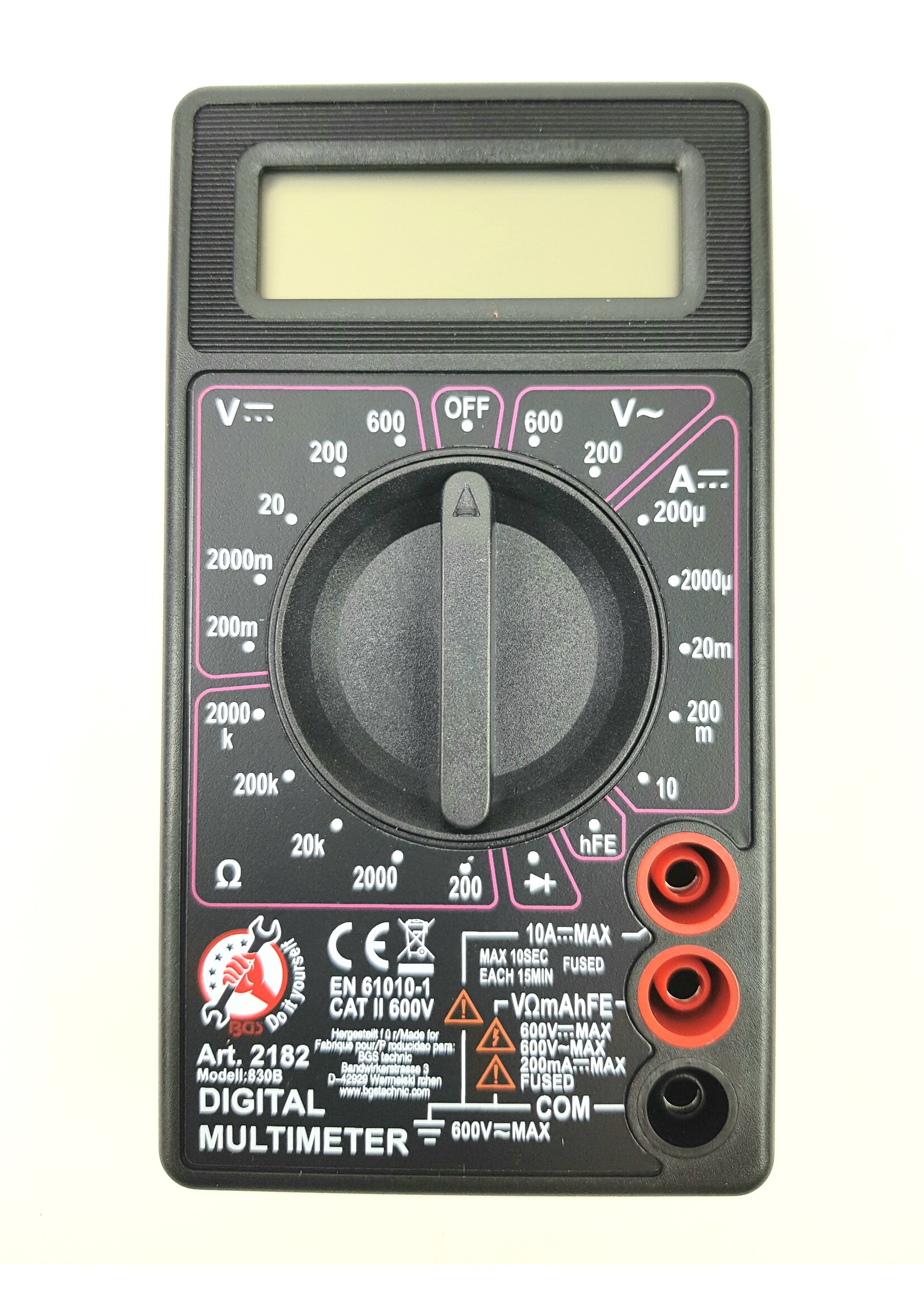 BGS Multimeter | Universeelmeter | 3,5 Digits LCD