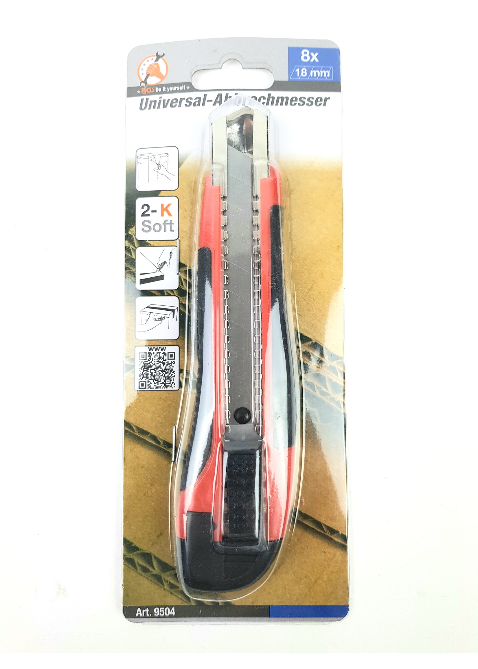 BGS Universele afbreekmes 18 mm