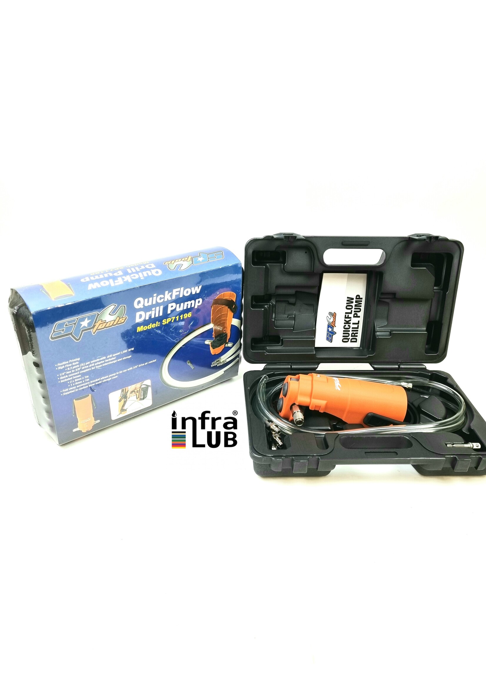 Sptoolseurope HIGH SPEED OPZUIG & AFGIFTE POMP KIT VOOR ACCU BOORMACHINE