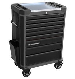 Sptoolseurope TECH SERIES - GEREEDSCHAPSWAGEN 9 LADEN - DIAMOND BLACK/ZWART