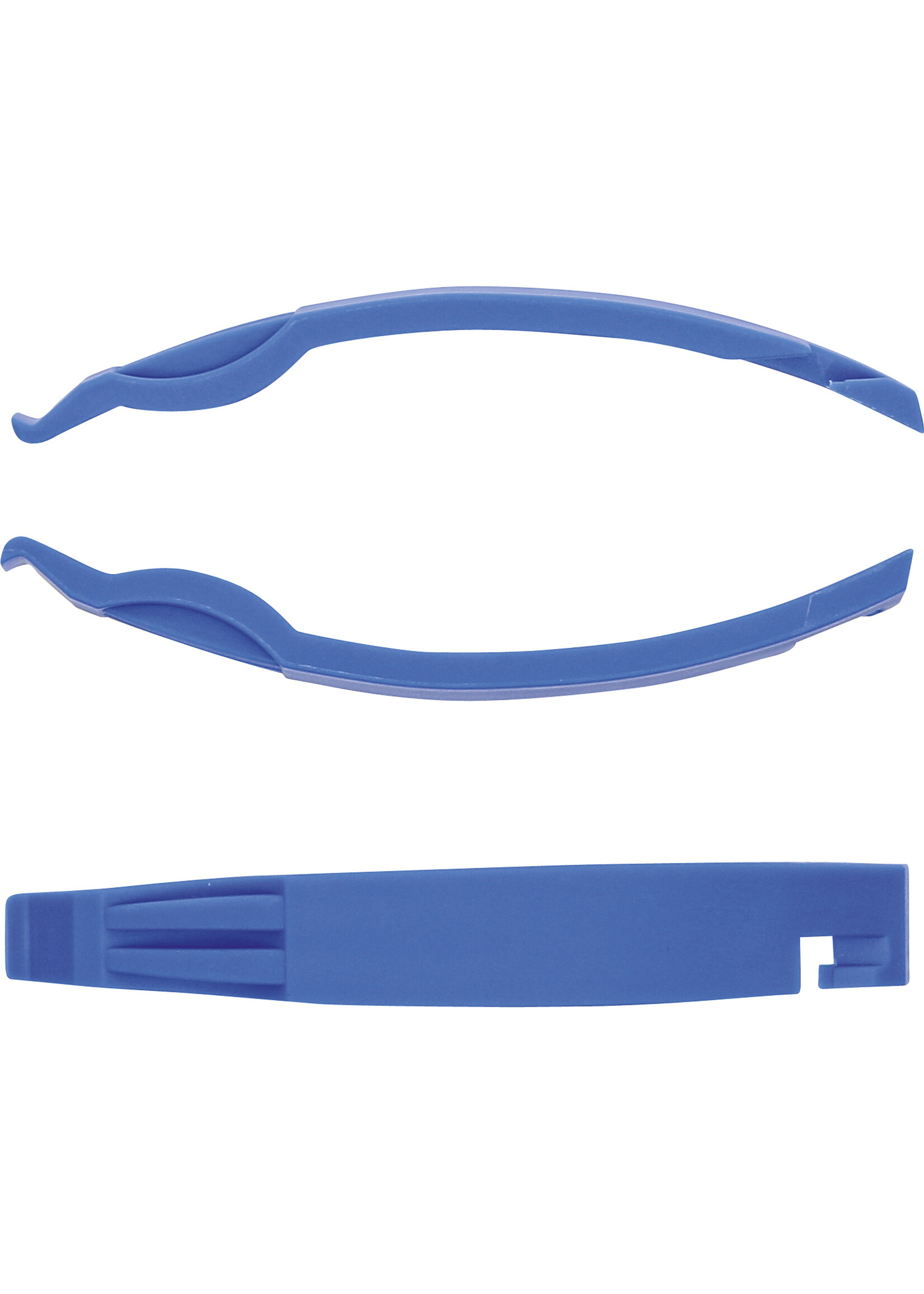 BGS  Bandenlichters blauwe set van 3 stuks | bandenafnemers glasvezel versterkt nylon