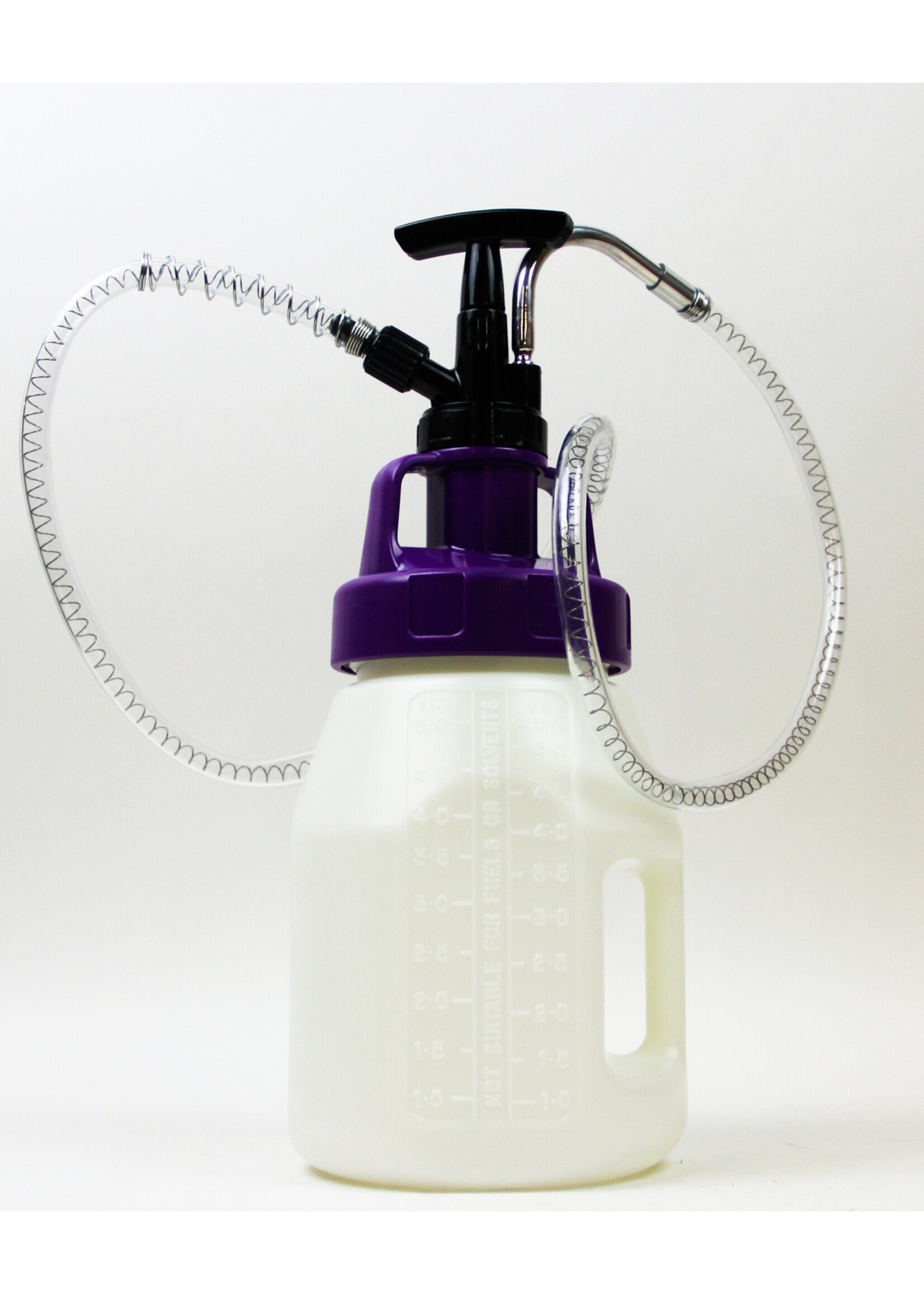 Oilsafe® Oilsafe pump container complete with universal pump, utility lid and 5 litre drum