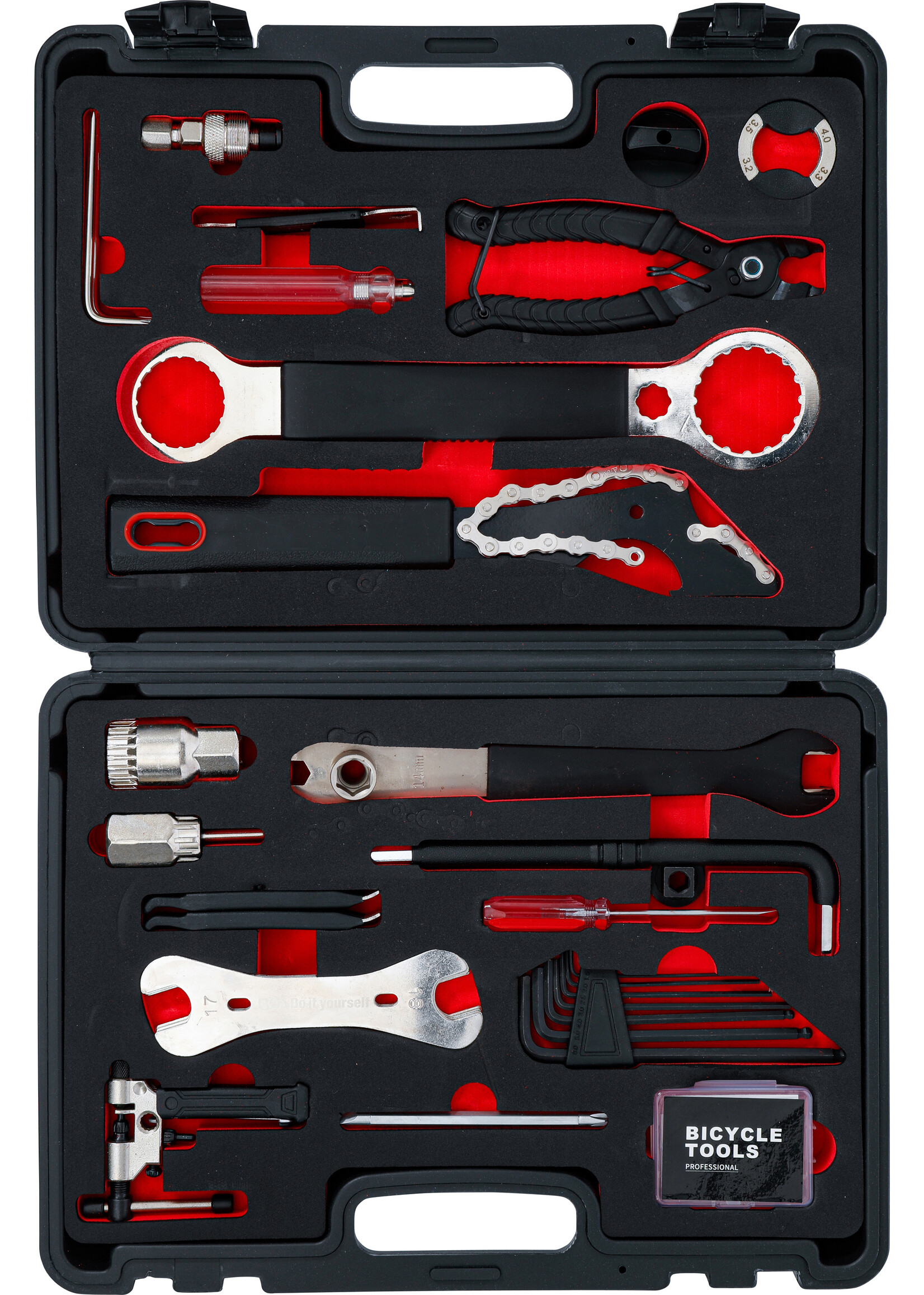 BGS Juego de herramientas de reparación para bicicletas | 32 piezas