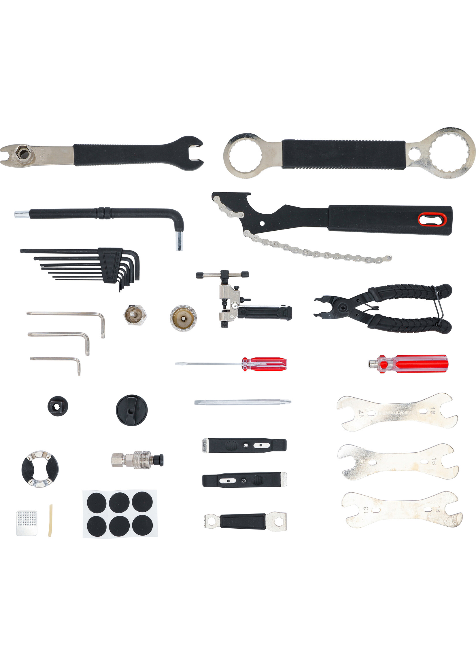 BGS Juego de herramientas de reparación para bicicletas | 32 piezas