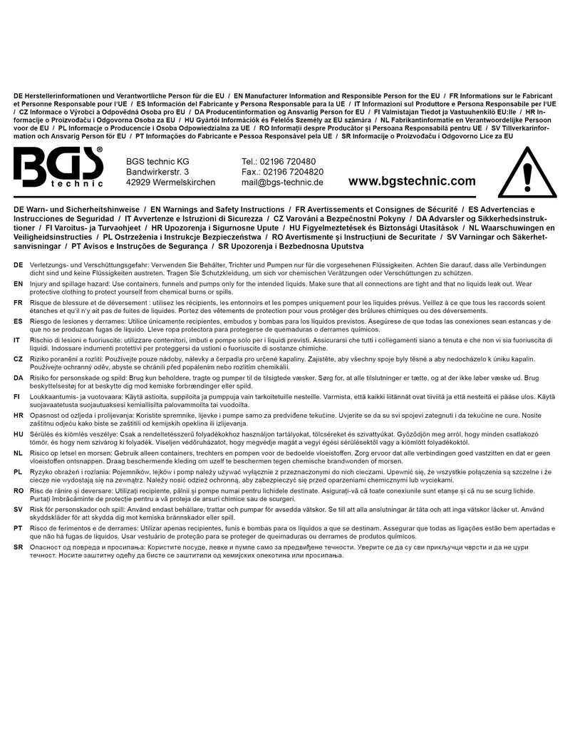 Bomba de aspiración al vacío | 6 l