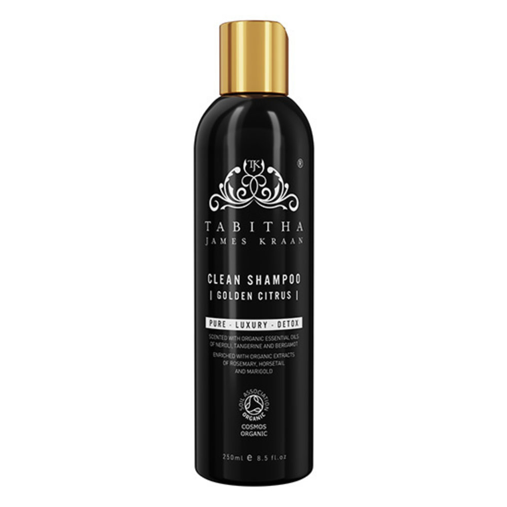 Clean Shampoo Golden Citrus 250ml - KrulleSpulle