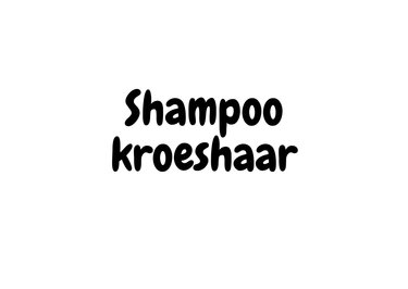 Shampoo kroeshaar